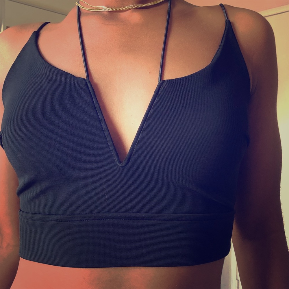 Crisscrossing Top